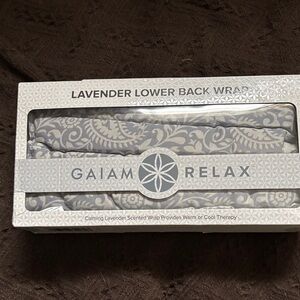 GAIAM Lavender Relaxation Back Wrap